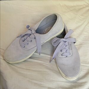 Keds-style Vans Women's Light Purple Suede Sneakers